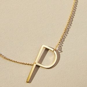 Monogram Pendant Necklace